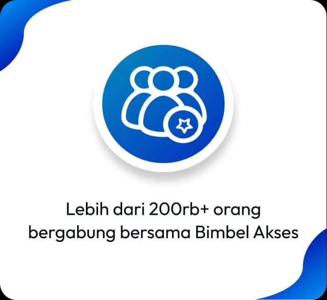 Jumlah Orang Join Bimbel Akses